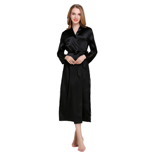 New arrived fashion silk sleep wear for girl