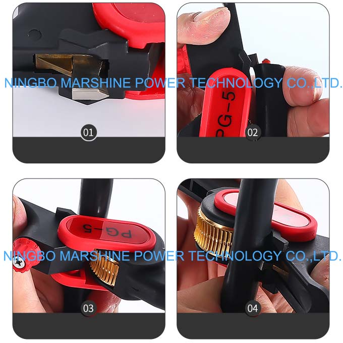 Adjustable Longitudinal Cable Stripper Adjustable Longitudinal Cable Stripper