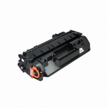 Black Toner Cartridge, HP CF280A/80A, ISO 9001-/CE-certified, High Performance, 10 Years, OEM