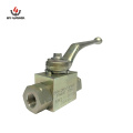 Three Way Ball Valve Highly Durable 500 Bar Shut-Off Ball Valve Factory