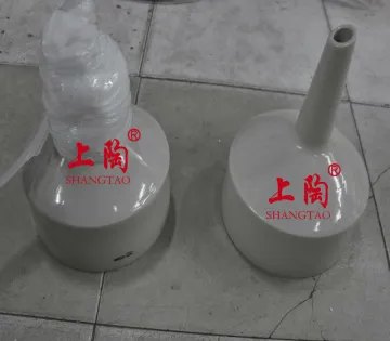 White Porcelain Medical Lab Funnel