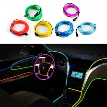 3 Meter Wholesale Flashing EL Wire for Cars Decoration
