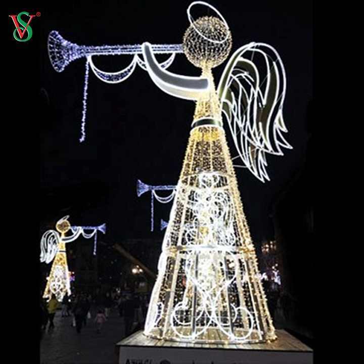 Motif 3D LED Angel Lights