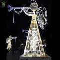 Motif 3D LED Angel Lights