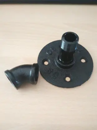 Brides de plancher / Iron floor flange 3/4