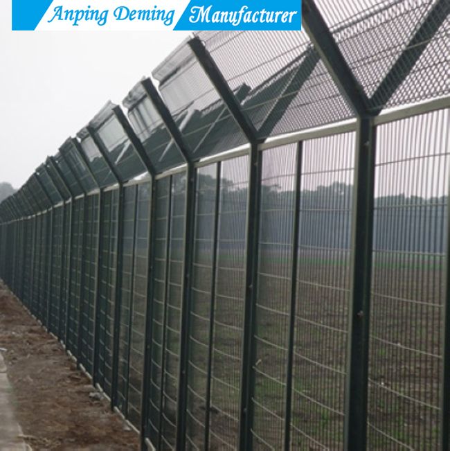 v curves wire mesh fence panels