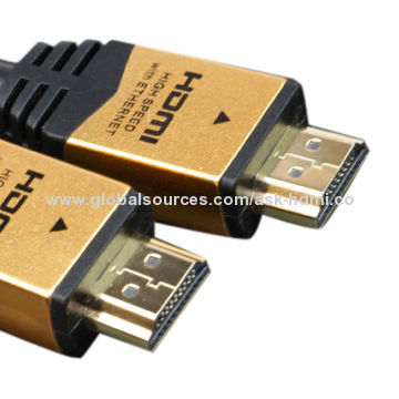 Factory wholesale 1.4 HDMI cable, type A, male to male, gold plated