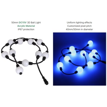 Disco Theater Pixel Artnet DMX 3d Led Ball