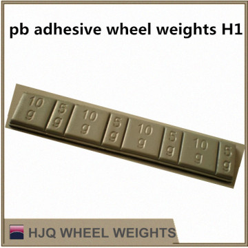 Lead adhesive wheel weight