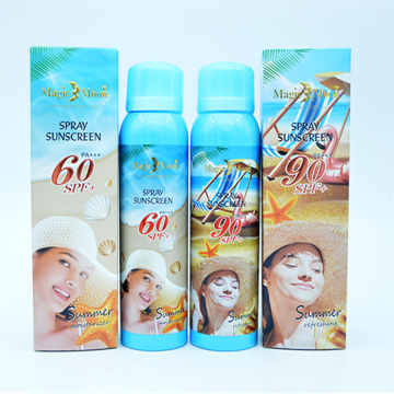 निजी लेबल 200ml SPF 60/90 मॉइस्चराइजिंग सन प्रोटेक्शन मिस्ट