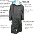 womens waterproof chaging robe with fleece lining