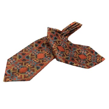 Grote polyester Jacquard herenpak sjaal - 117x15,5 cm Fashion sjaal