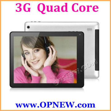 9.7 inch Build in 3G Phone Call Tablet PC Quad Core Android 4.2 ips Capacitive 1G/16GB Bluetooth 1024*768 OPNEW Wholesales