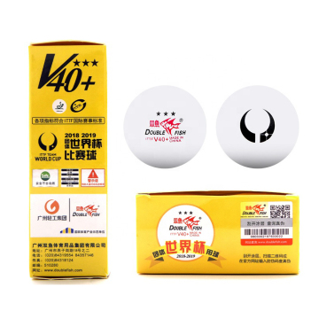 ITTF ABS ABS WHITE V40+ كرات تنس الطاولة - بطولة رسمية 3 نجوم Ping Pong Balls
