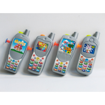 Teléfono móvil con forma de pistola agua pistola juguetes