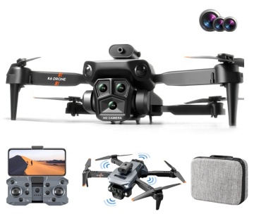 4K HD K6 Max Drone: GPS Professional with Triple Cameras, Wide Angle, and Obstacle Avoidance