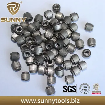 Diamond wire saw beads on sale,stone cutting wire saw