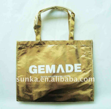 Metallic Non Woven Bag For Shopping
