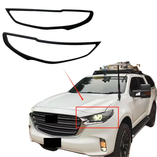 Matte Black 4x4 Car Exterior Cover - Headlight Guard for BT50 BT-50 2021+