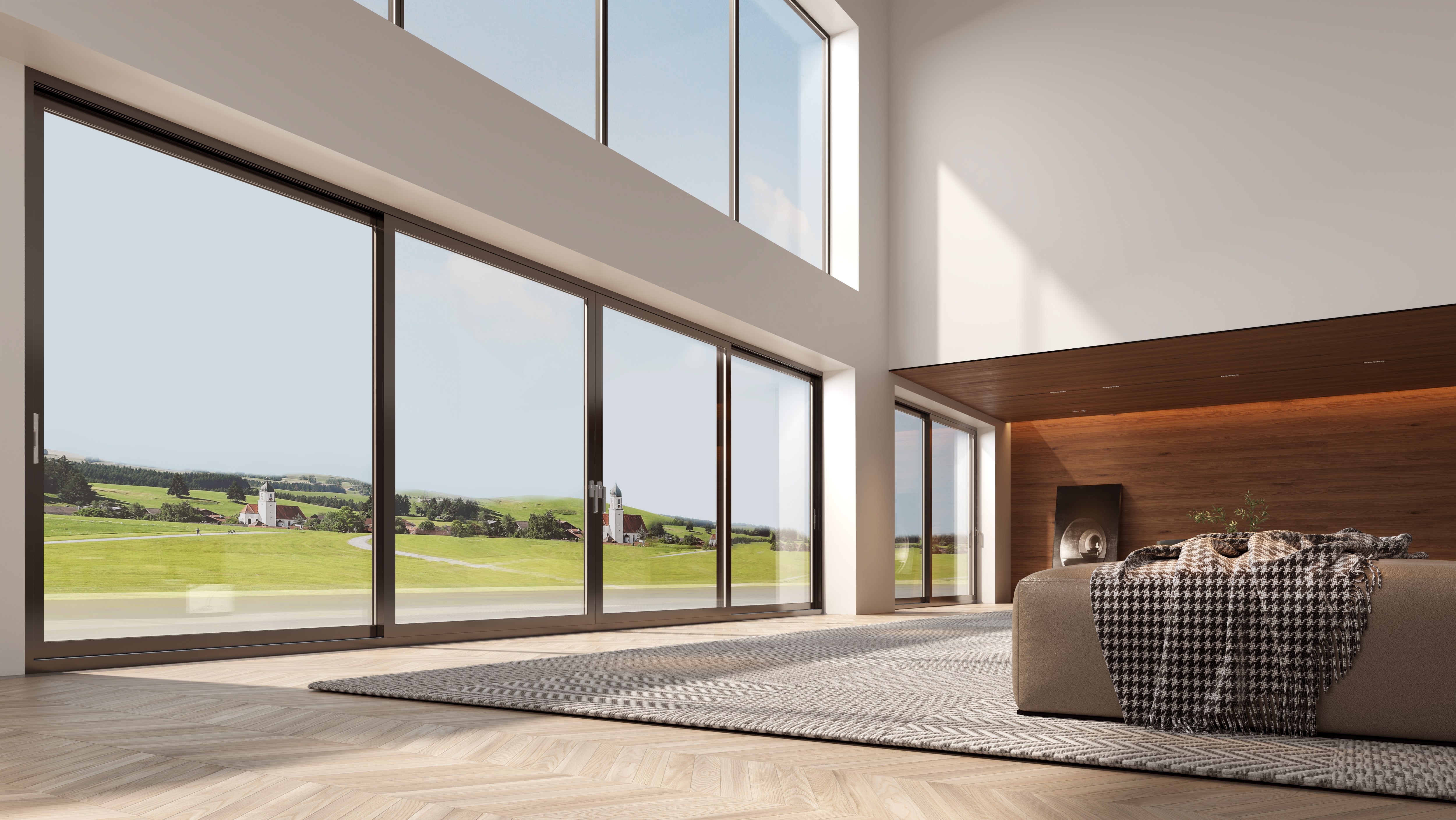 slimline sliding patio doors