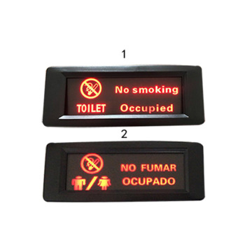 Bus Interior Accessories: Toilet Sign, No Smoking Sign, Digital Clock HC-B-53023