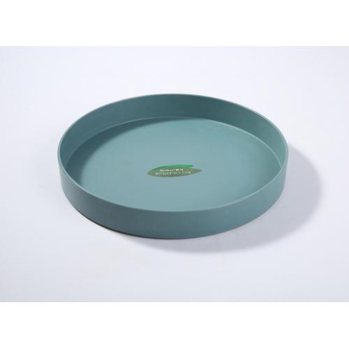 unbreakable round deep serving tray