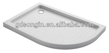 Shower tray with bounce drainer (DF-120)