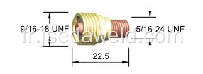 Petite lentille de gaz pour WP-9 WP-20