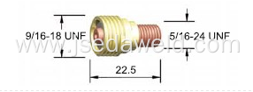 Small Gas Lens For WP-9 WP-20