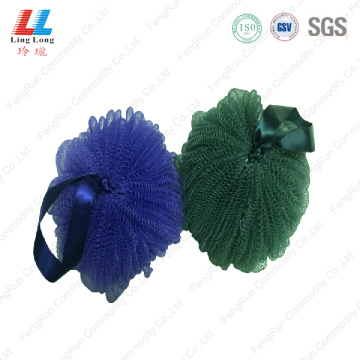 Lantern mesh puff bath sponge with soap