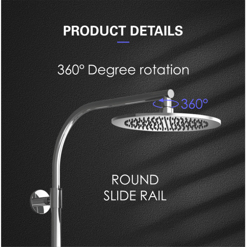 Dual Function Thermostatic Shower Set Industrial Style Thermostatic Shower Set System Factory