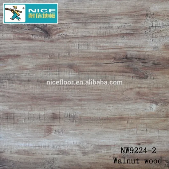 Walnut wood LAMINATE WOOD FLOORING HDF core engineered wood floos