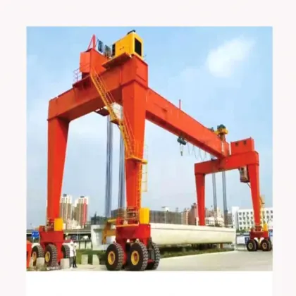 China Container Loading Rubber-Tyred Gantry Cranes Portal