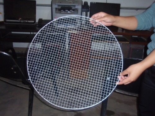 Jepun dan Korea Selatan dikimpal barbeku grill wire netting