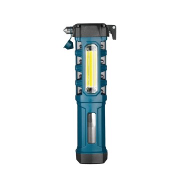 Emergency Vehicle Lights: Multifunctional LED Working Lights, Powered by Dry Battery, Includes Safety Hammer