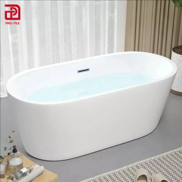 Foshan Modern Soaking Shower Freestanding Acrylic Bathtub Prices