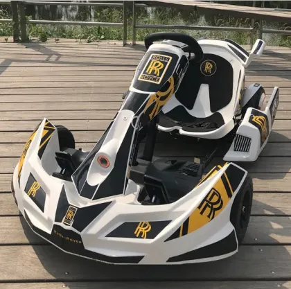 Kids Outdoor Electric Racing Go Kart