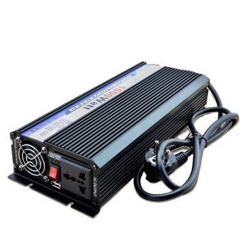 Pil şarj cihazı ile 12V 220V 1000W inverter