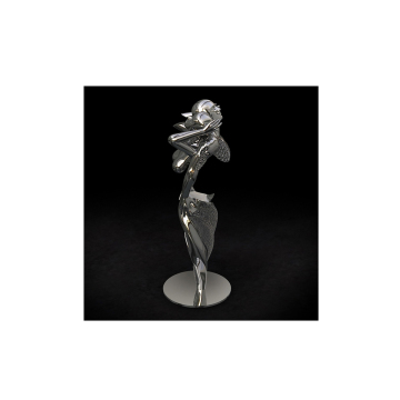 Romantic Metal Lover Statue Wall Art Oil Painting Abstract Poster and Mural