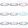 Bracelet de perle à facette en pierre authentique 3 mm Naturel Bracelet pour femmes hommes Girl ajusté à la main Bijoux de chakra en cristal de pierre de pierre à la main