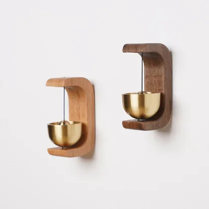 Crisp Sound Therapy Japanese Copper Doorbell Small Beech Wind Chime
