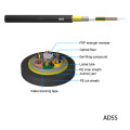 ADSS 100m 12 24 core fiber optic cable