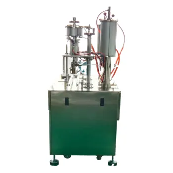 High-Efficiency Filler Bag On Valve Aerosol Can Gas Charging Machine