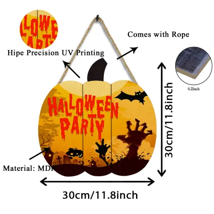 Custom Halloween Wooden Wall Signs & Wood Crafts