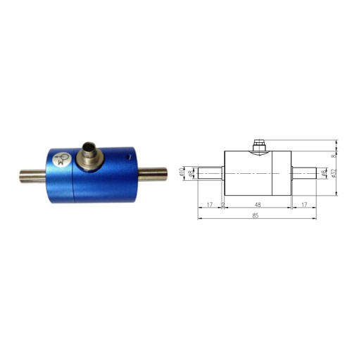 Sensor de torque estático de saída analógica de faixa baixa