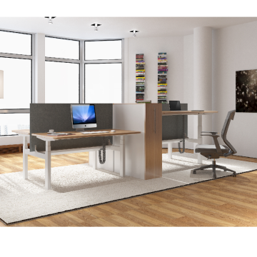 JIECANG Intelligent Adjustable Standing Desk for Modern Offices in India