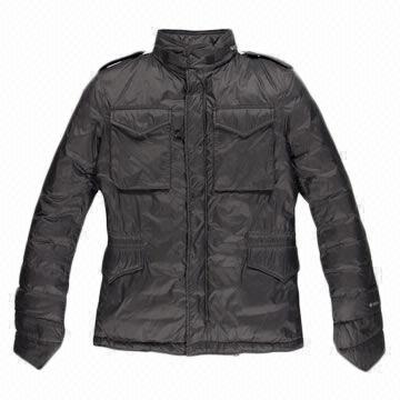 Soft and Lightweight Men's Winter Jacket, Two Big Warm Hand Pockets and Two Big Chest Pockets