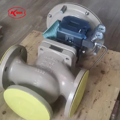 Samson 3271 Globe Control Valve in Stainless Steel with Compatibility for Samson Positioner 3725