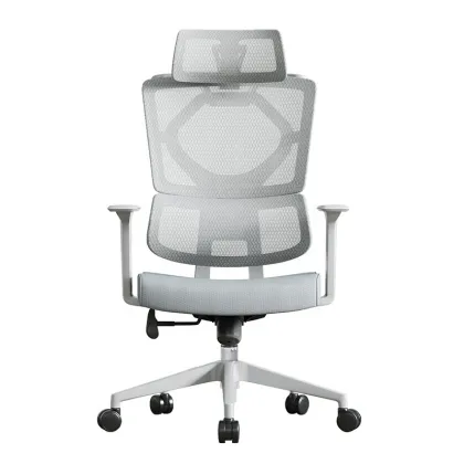 Modern Office Ergonomic Chair - Aluminum Contemporary Executive Home Computer Chair