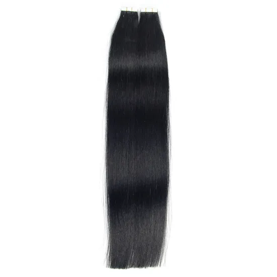 Wholesale Double Drawn Remy PU Skin Weft Tape European Hair Extensions,100% Human Cuticle Hair Invisible Tape In Hair Extensions